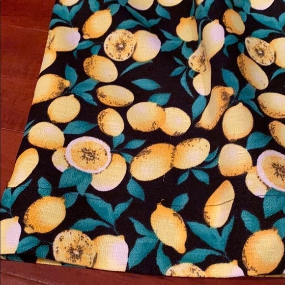 Modcloth Lemon Caught in a citrus cycle Skirt - Picture 4 of 10